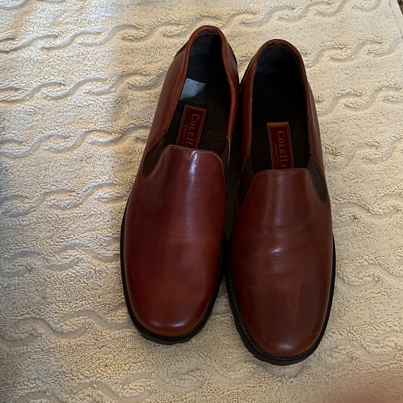 Never worn Cole Haan leather country loafers - Picture 1 of 11